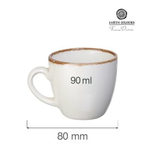 Šálka na espresso Vanilla  90 ml, 1 ks