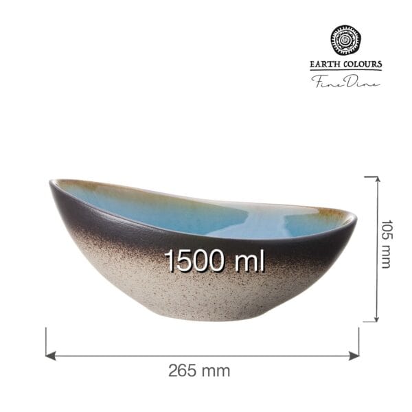 Miska oválna Lazur, 240mm, 1 ks