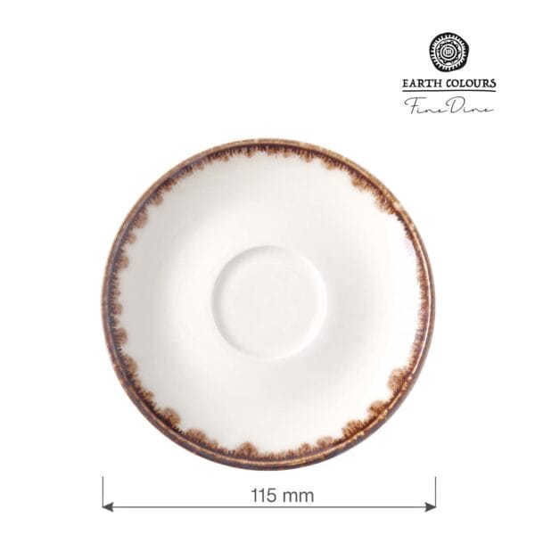 Podšálka na espresso  Vanilla 115 mm, 1 ks
