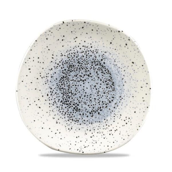 Tanier plytký v organickom tvare  Mineral Blue 210 mm, 1 ks - Image 3