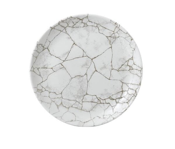 Tanier plytký  Studio Prints Kintsugi Agate Grey 288 mm