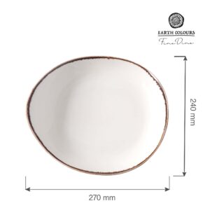 Tanier prezentačný  Vanilla 270x240 mm, 1 ks