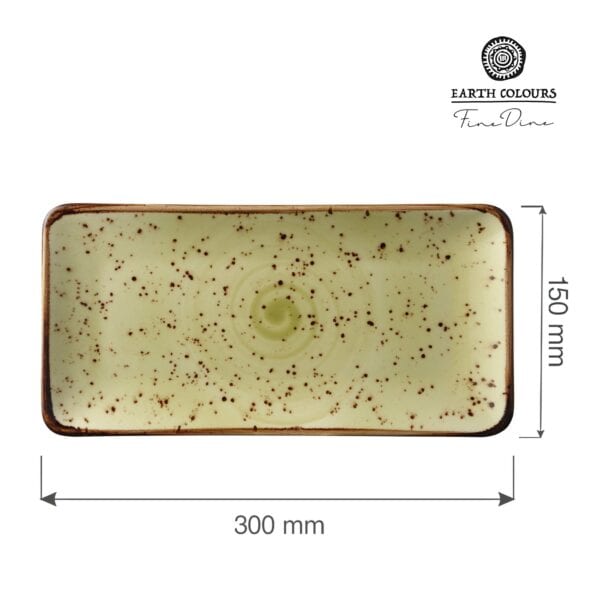 Tanier obdlžníkový  Olive, 300x150 mm, 1 ks