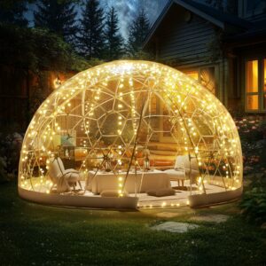 áhradný kupolový bublinový stan Igloo Kempovací PVC kupolový stan Dvojvrstvový 2,9 m