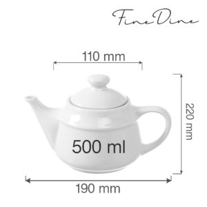 Čajník Bianco 500 ml, 1 ks
