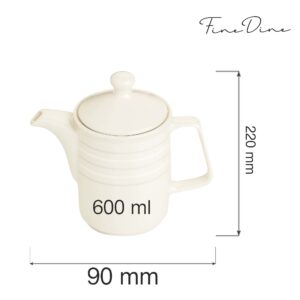 Kanvica na čaj Perla 600 ml, 1 ks