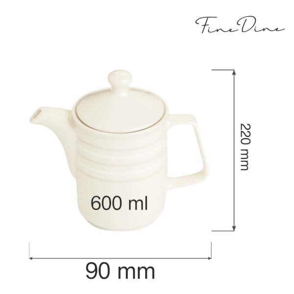 Kanvica na čaj Perla 600 ml, 1 ks