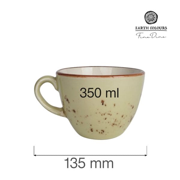 Šálka na cappuccino Olive 350 ml,1 ks