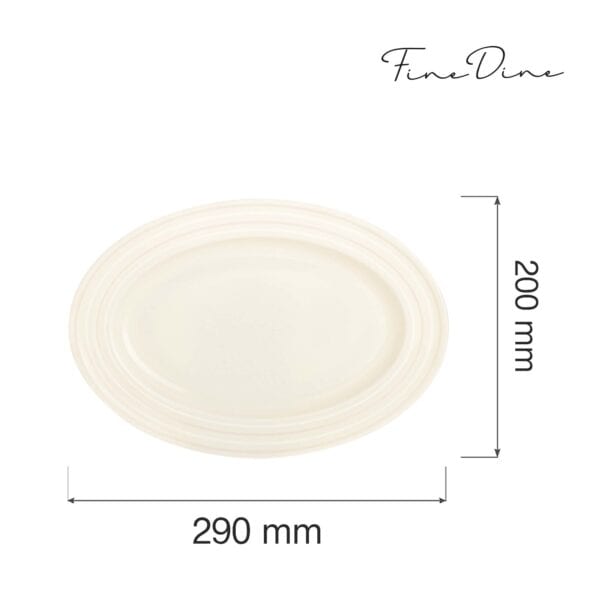 Tanier oválny Perla 290x200 mm, 1 ks