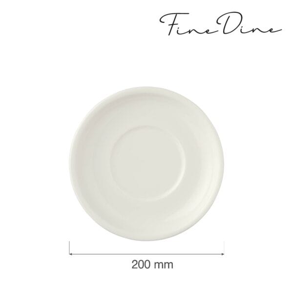 Podšálka do omáčnika Crema 200 mm, 1 ks