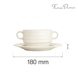Podšálka Perla 180 mm, 1 ks