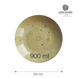 Tanier hlboký  coupe Olive 230 mm, 900 ml, 1 ks