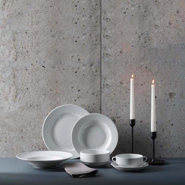 Tanier hlboký so širokým okrajom Bianco 270 mm, 1 ks - Image 6