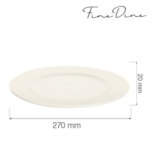 Tanier plytký  Crema  270 mm, 1 ks