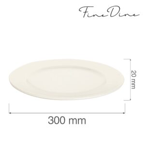 Tanier plytký Crema 300 mm, 1 ks