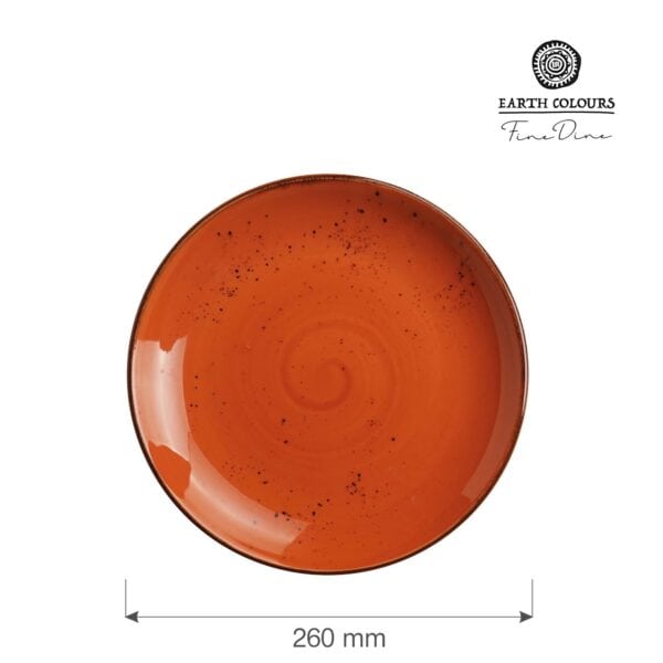 Tanier plytký  Dahlia 260 mm, 1 ks