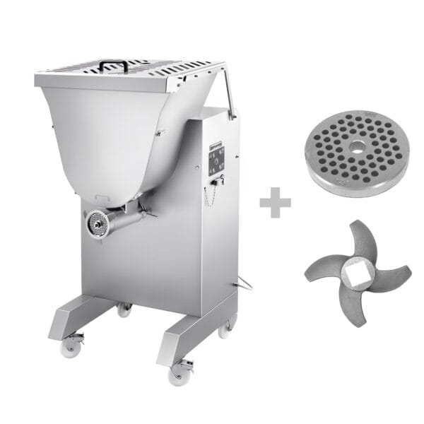 Elektrický mlynček na mäso 42 s miešačkou na mäso - 1000-1200 kg/h - 5,1 kW – Obrázok 5