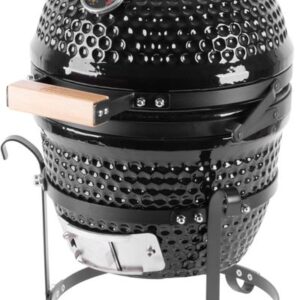 Kamado gril  priemer 27 cm, gril. výška 34,5 cm, čierny, 35x40,5x55 cm