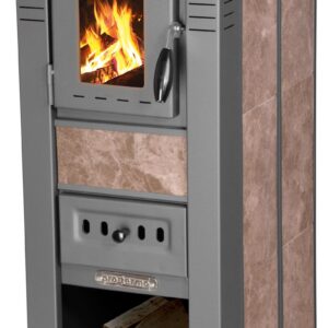 Kachle Pro LAVA Ceramic, mocca, 6,5 kW, 120 mm