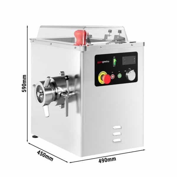 Elektrický mlynček na mäso 22 - 250 kg/h - s chladením