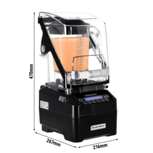 HAMILTON BEACH | Eclipse HBH755R-CE Tyčový mixér - so zvukotesným krytom - 2 litre - 1 kW