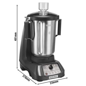 HAMILTON BEACH | Kuchynský mixér EXPEDITOR HBF1100S - 4 litre - 1,5 kW - nádoba z nehrdzavejúcej ocele