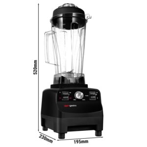 Kuchynský robot/stojanový mixér - 2 litre - 1,5 kW