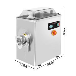 Elektrický mlynček na mäso 22 – 400 kg/h – 1,5 kW – 1400 ot./min.