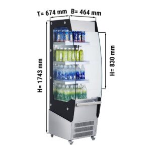 Prístenný chladiaci regál - 220L Ohodnotiť teraz