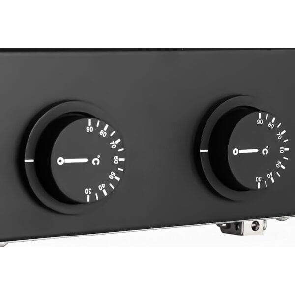 Ohrevná vitrína - 650 mm - 560 W - s 2 policami - čierna – Obrázok 6