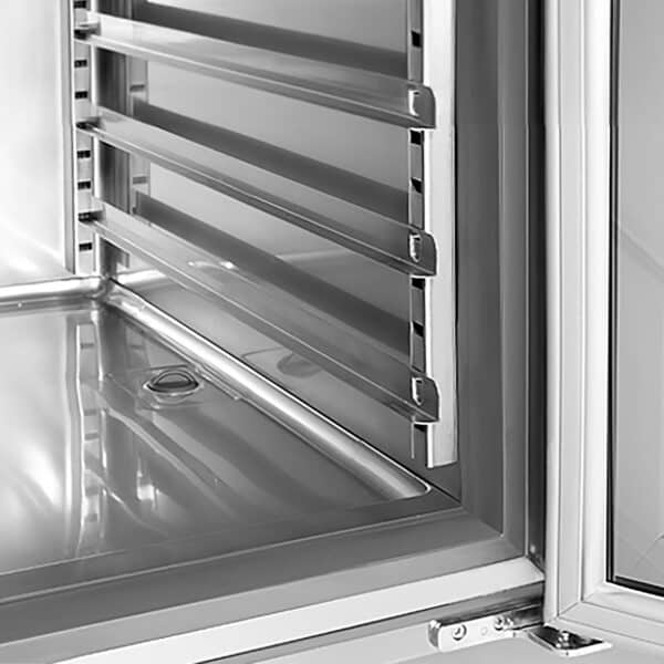 Saladety Premium PLUS - 978 mm - 2 dvierka - so sklenenou vložkou pre 5x GN 1/6 – Obrázok 5