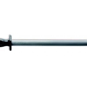 Ocieľka DICK DIAMANT plochá 25 cm - čierno / trblietavá