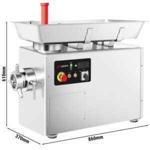Elektrický mlynček na mäso 22 - 250 kg/h - s chladením
