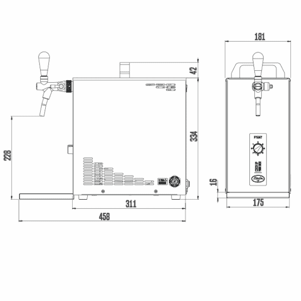 Lindr PYGMY 20/K NEW GREEN LINE – Obrázok 2