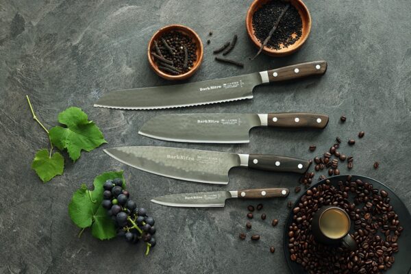 Santoku DarkNitro kovaný v dĺžke 18 cm - Image 2