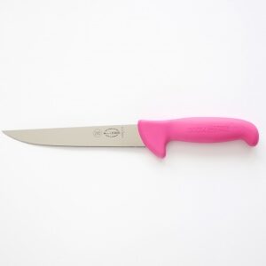 Vykrvovací nôž 18 cm - ružový