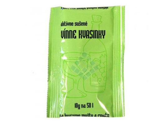 Kvasinky vínne, univerzálne, 10 g/50 l