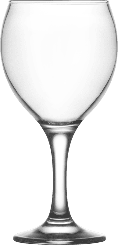 Pohár Misket, LAV, sklenený, na víno, 365 ml, 75x177 mm, bal. 6 ks