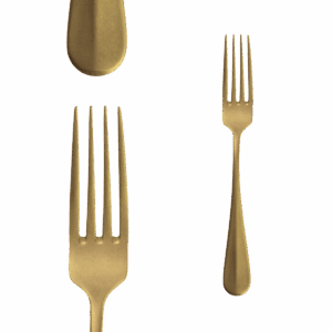 Príbor zlatá dezertná vidlička  170mm  1ks