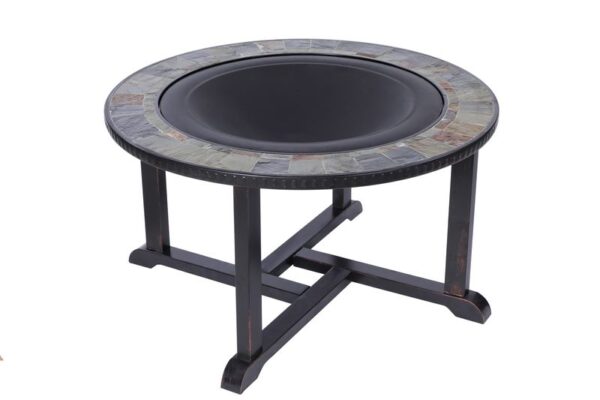 Gril a Ohnisko Strend Pro Grill, kovové, 4 stoličky, 3 v 1, 105x75 cm, uhlie, záhradné – Obrázok 6