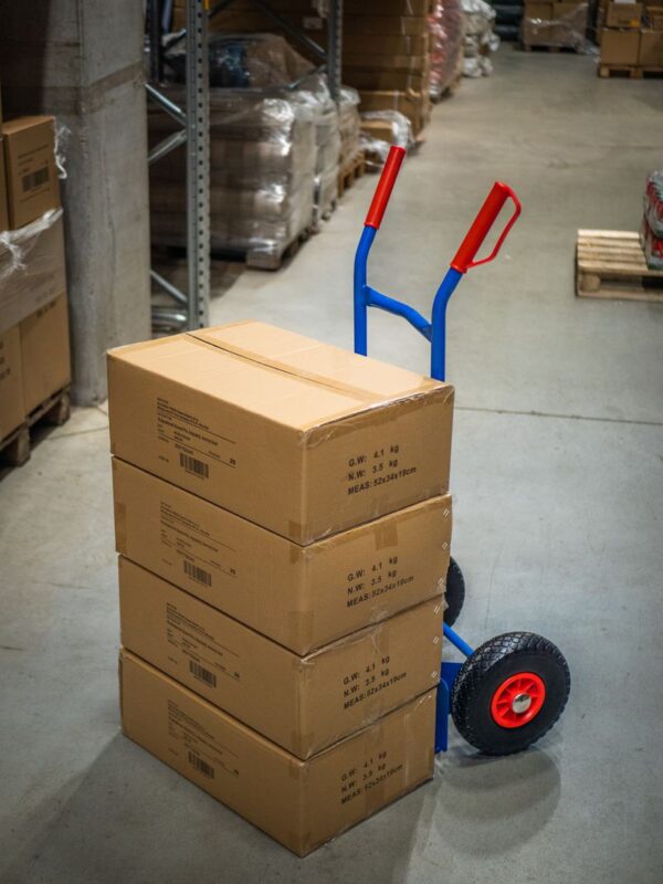 Rudľa Strend Pro, prepravný vozík, skladacia, na vrecia, max. 200 kg – Obrázok 2