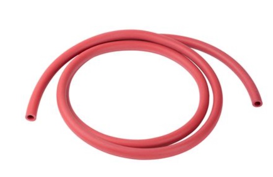 Hadica na víno 12/8 mm, 150 cm, celogumová, červená, potravinárska