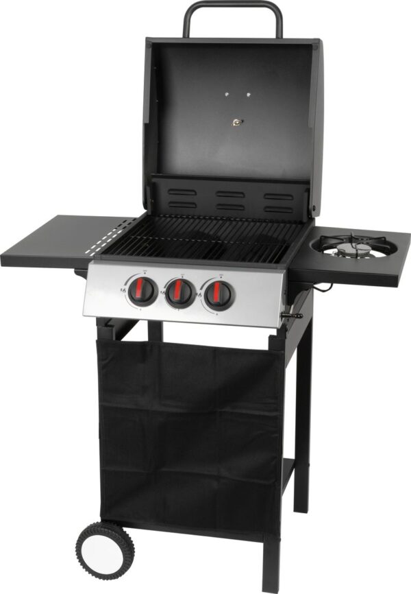 Gril Strend Pro Valencia, BBQ, plynový 2+1 horáky – Obrázok 4