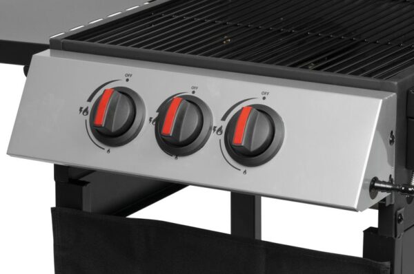 Gril Strend Pro Valencia, BBQ, plynový 2+1 horáky – Obrázok 2