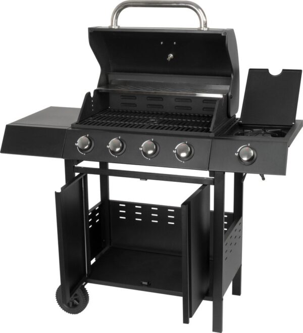 Gril Strend Pro Gordon, BBQ, plynový 4+1 horáky – Obrázok 4