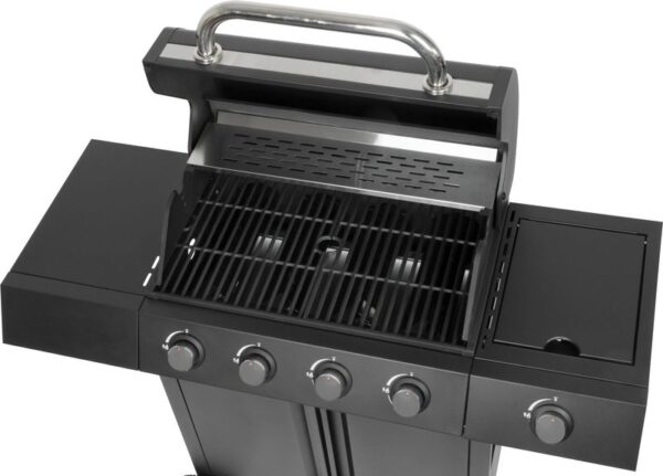Gril Strend Pro Gordon, BBQ, plynový 4+1 horáky – Obrázok 3