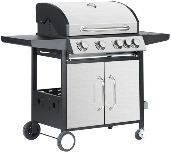 Gril Strend Pro Manresa, BBQ, plynový, 4+1 horáky – Obrázok 11
