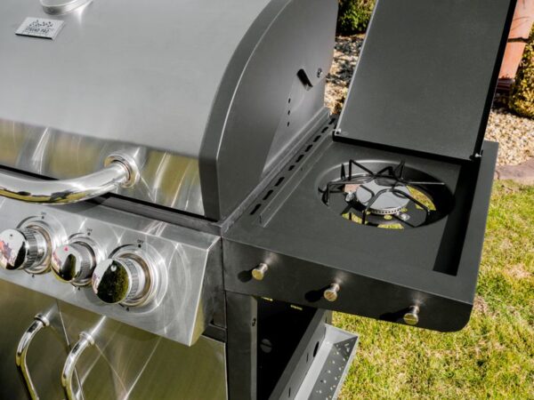 Gril Strend Pro Manresa, BBQ, plynový, 4+1 horáky – Obrázok 6