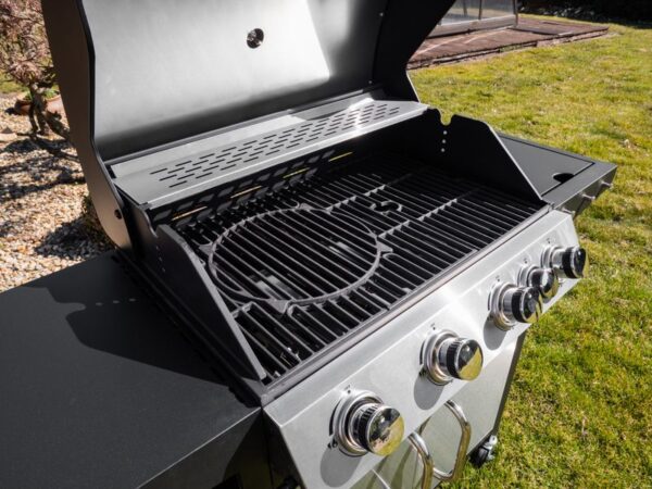Gril Strend Pro Manresa, BBQ, plynový, 4+1 horáky – Obrázok 5