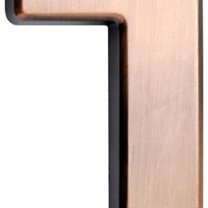 Číslo MagicHome "1" domové, s lepiacou páskou, bronzové, popisné, 45x100 mm, ABS